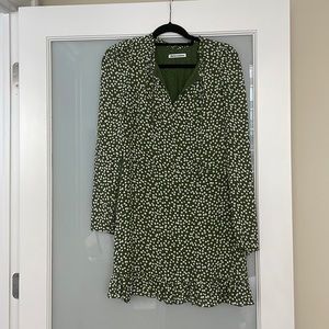 Reformation Green Dress Size 8